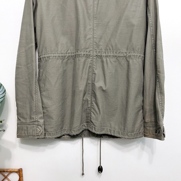 h&m | army utility jacket studded broken-in ipa beer patch 8 - Picture 7 of 12